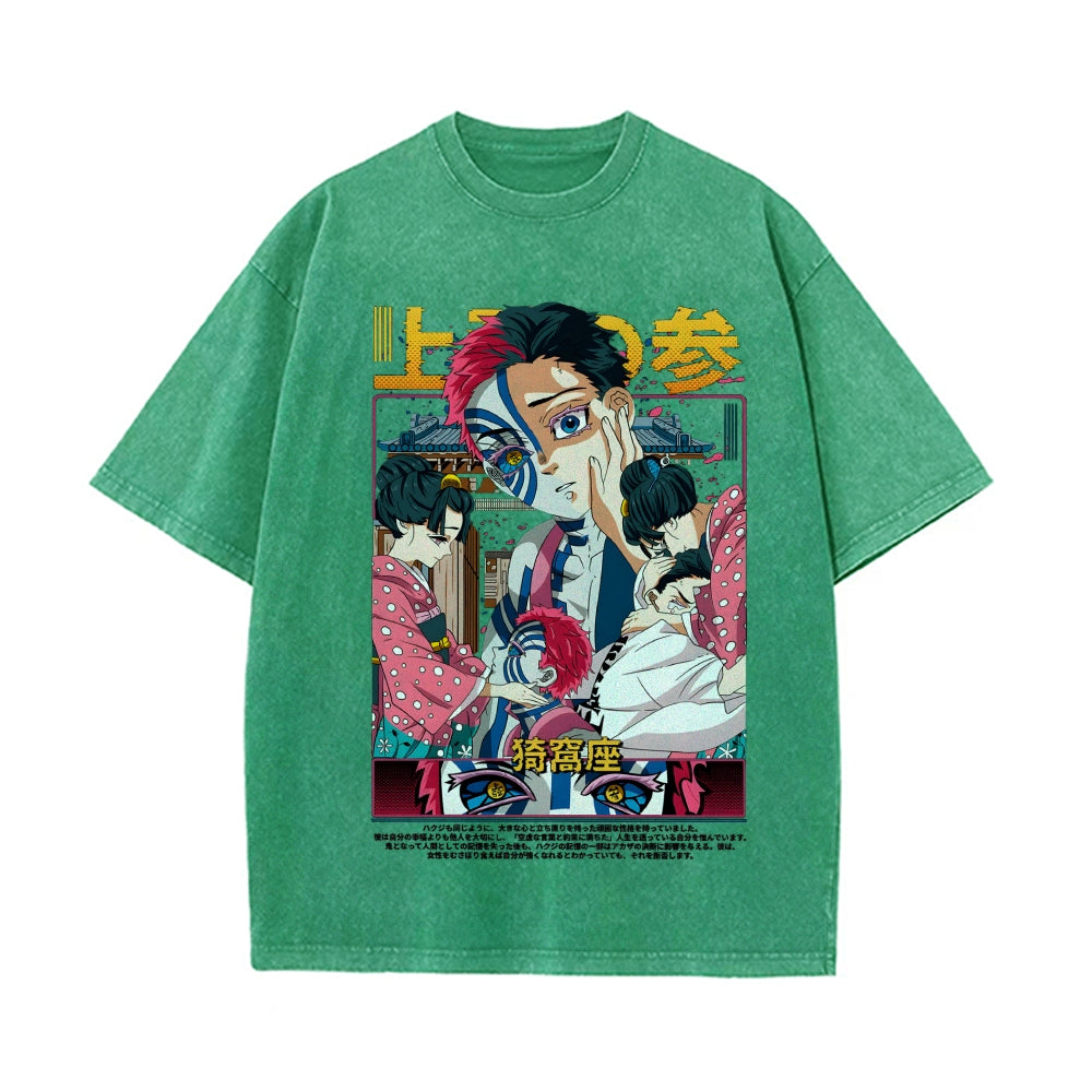 Vintage Oversized T-Shirt Demon Slayer