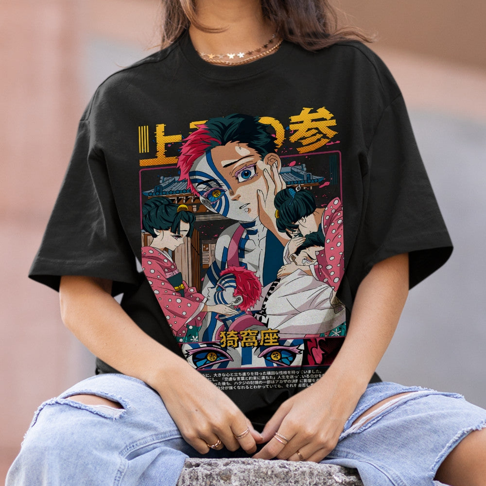 Demon Slayer Cotton Unisex Crew Neck Anime T-Shirt