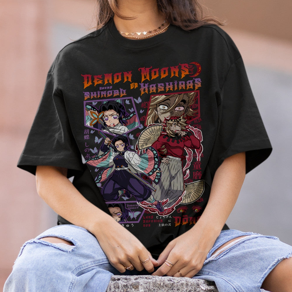 Demon Slayer Cotton Unisex Crew Neck Anime T-Shirt