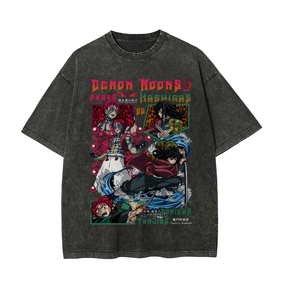 Vintage Oversized T-Shirt Demon Slayer