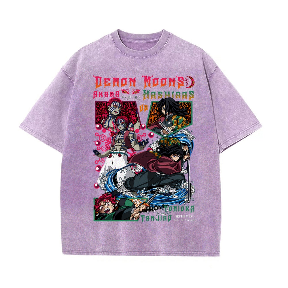 Vintage Oversized T-Shirt Demon Slayer