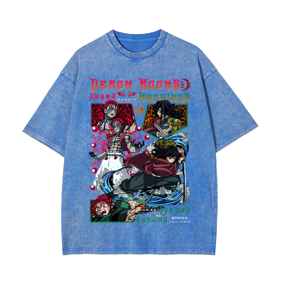 Vintage Oversized T-Shirt Demon Slayer
