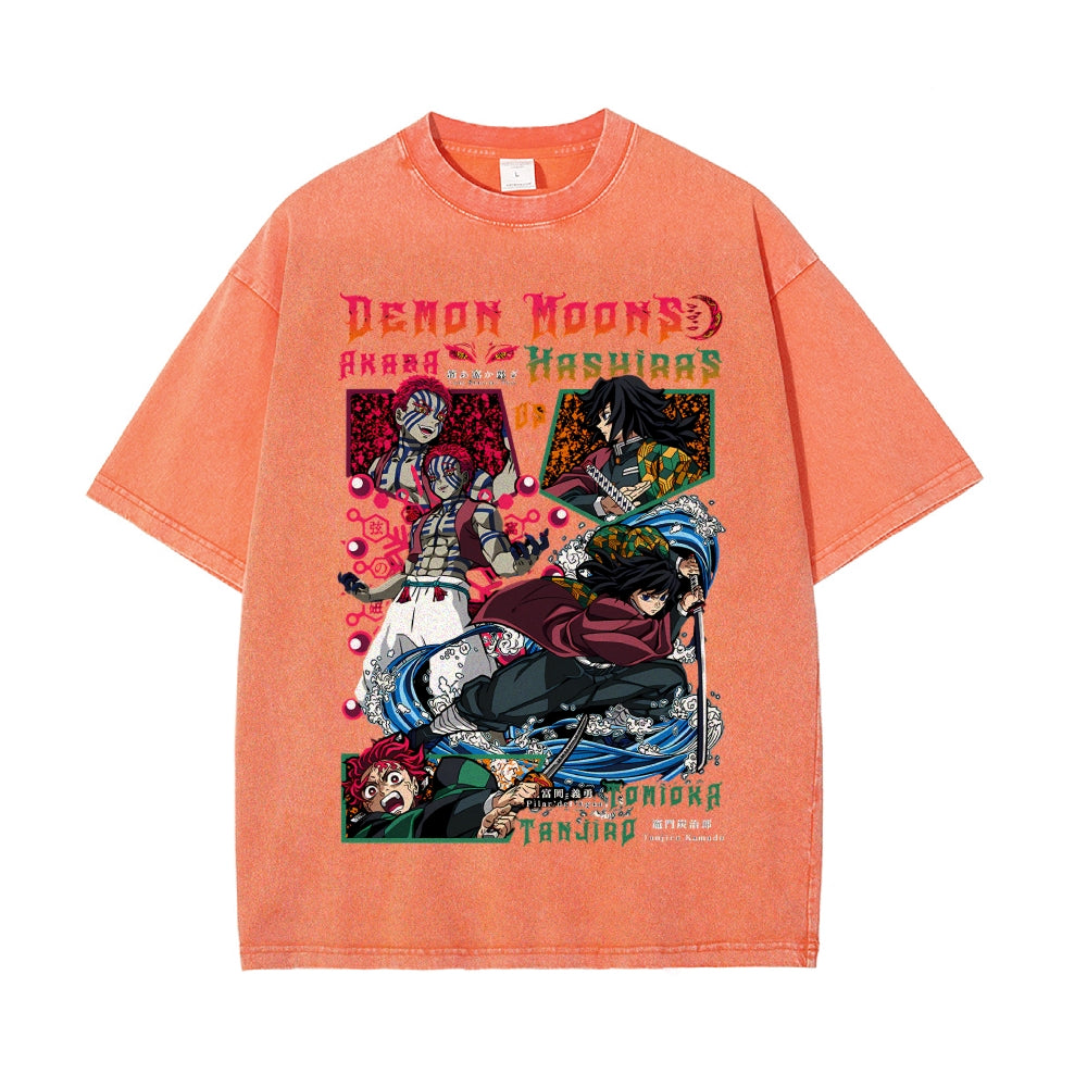 Vintage Oversized T-Shirt Demon Slayer