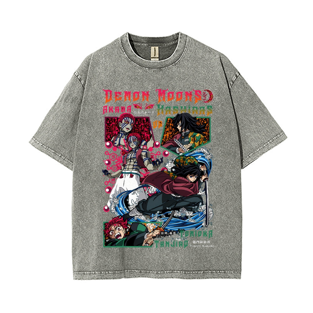 Vintage Oversized T-Shirt Demon Slayer