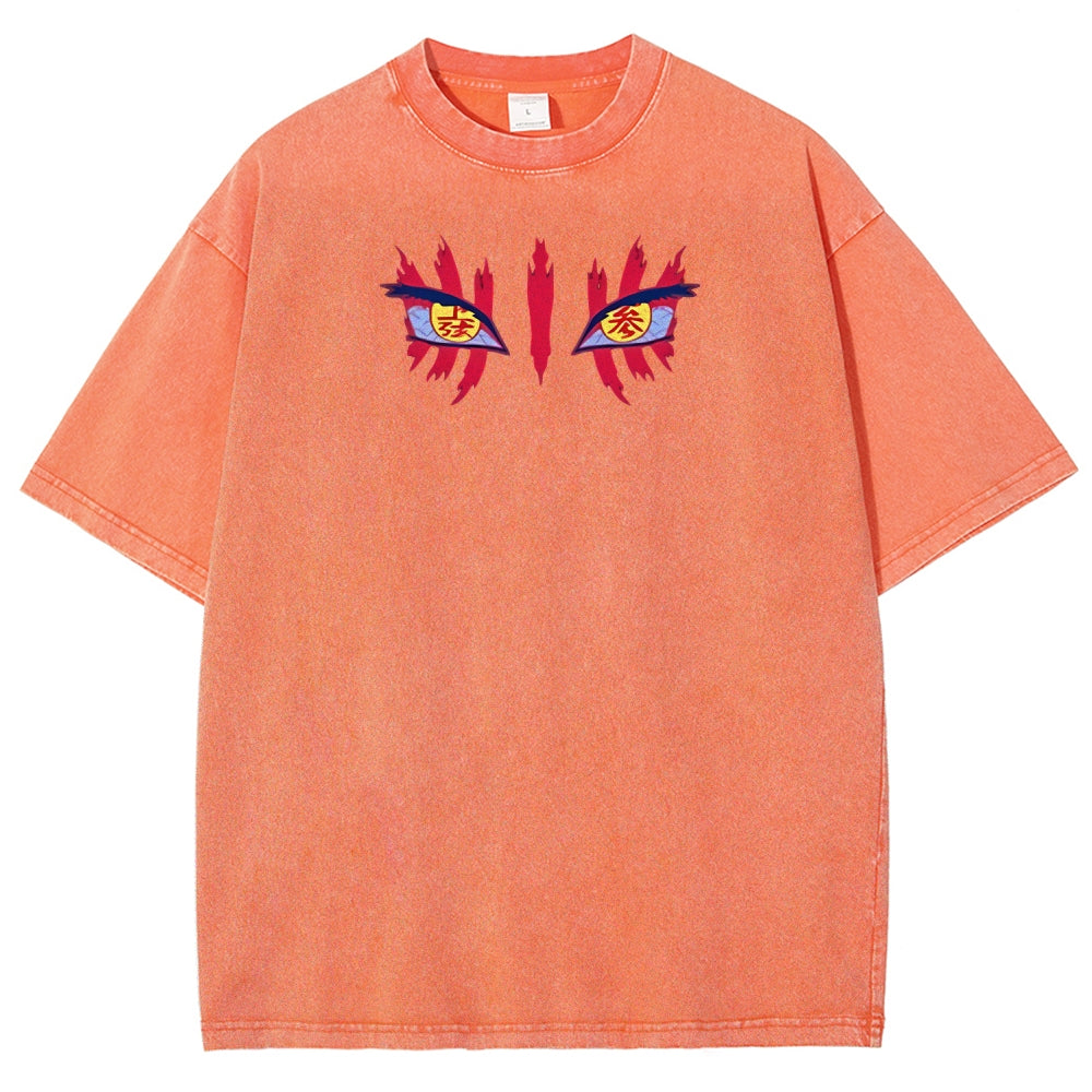 Unisex Fit Washed T-Shirt Demon Slayer