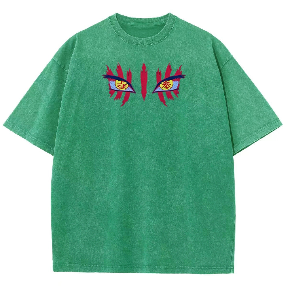 Unisex Fit Washed T-Shirt Demon Slayer