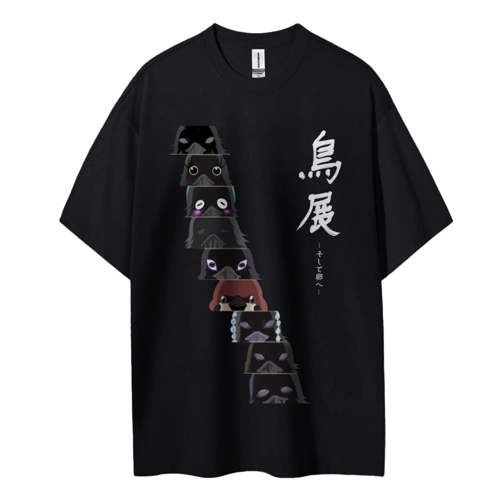 Demon Slayer Cotton Unisex Crew Neck Anime T-Shirt
