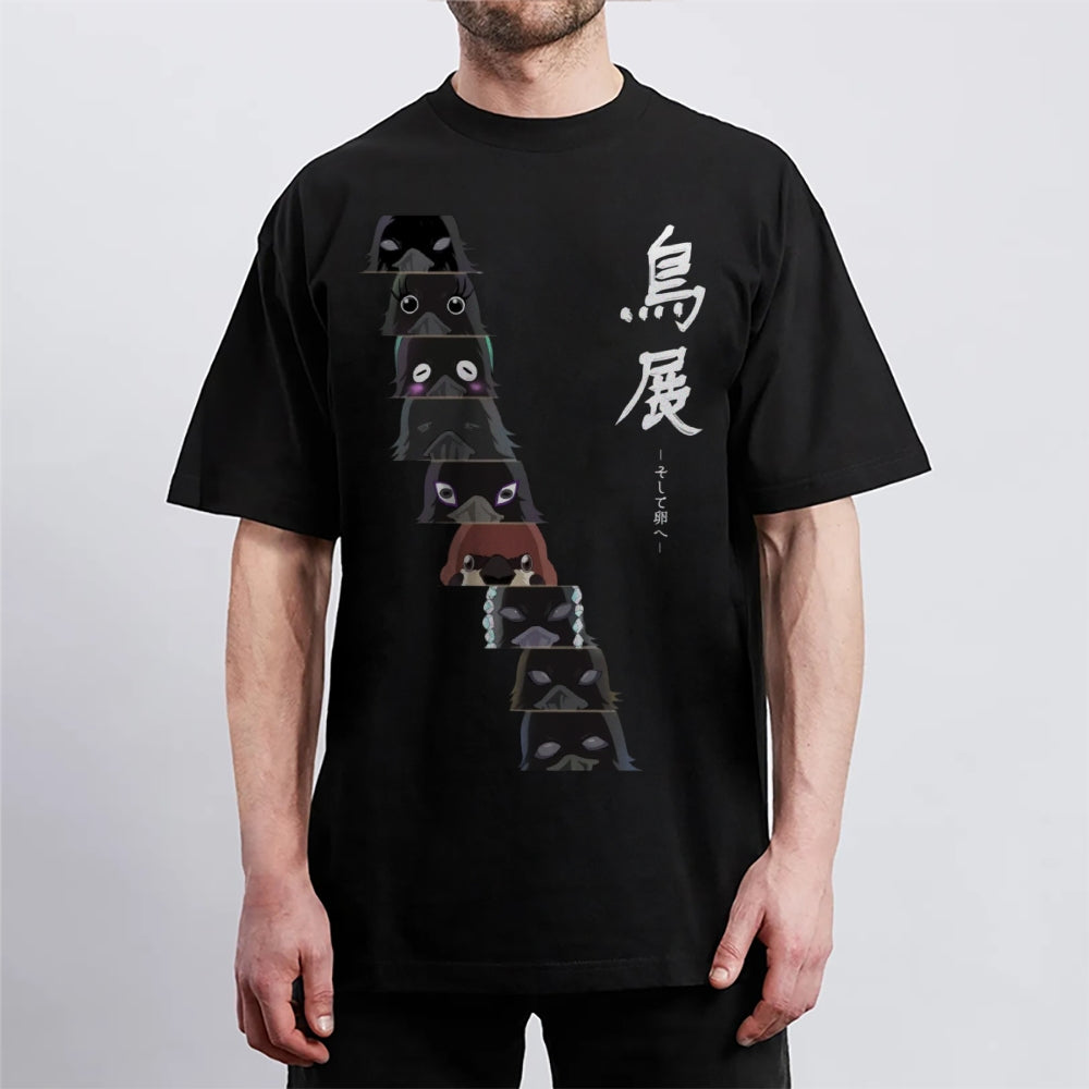 Demon Slayer Cotton Unisex Crew Neck Anime T-Shirt