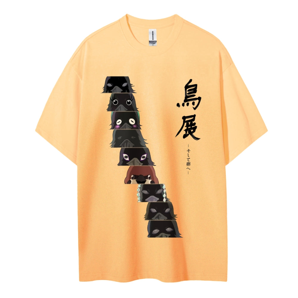 Demon Slayer Cotton Unisex Crew Neck Anime T-Shirt