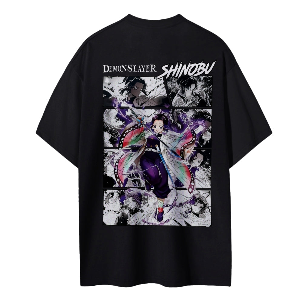 Demon Slayer Cotton Unisex Crew Neck Anime T-Shirt