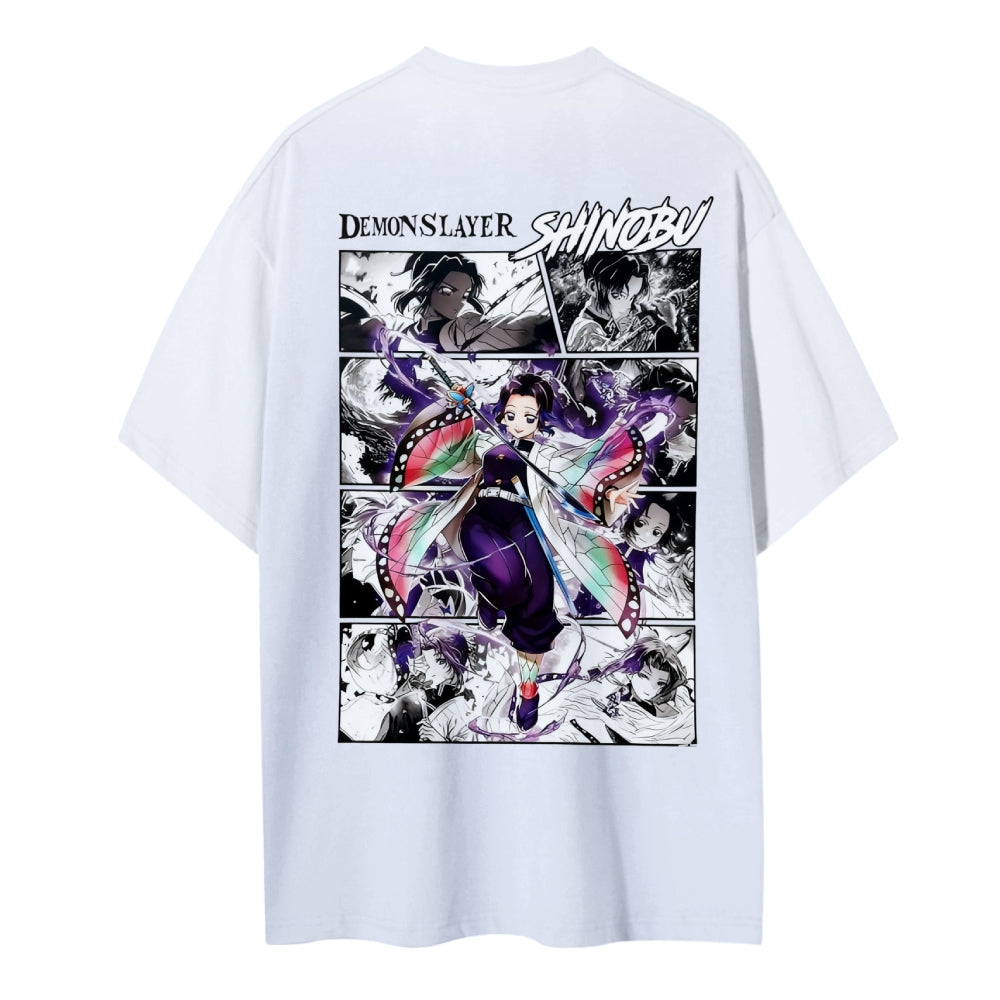 Demon Slayer Cotton Unisex Crew Neck Anime T-Shirt