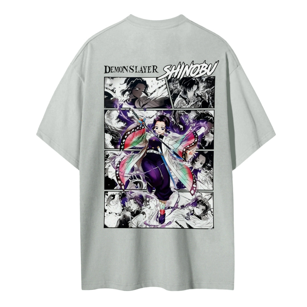 Demon Slayer Cotton Unisex Crew Neck Anime T-Shirt