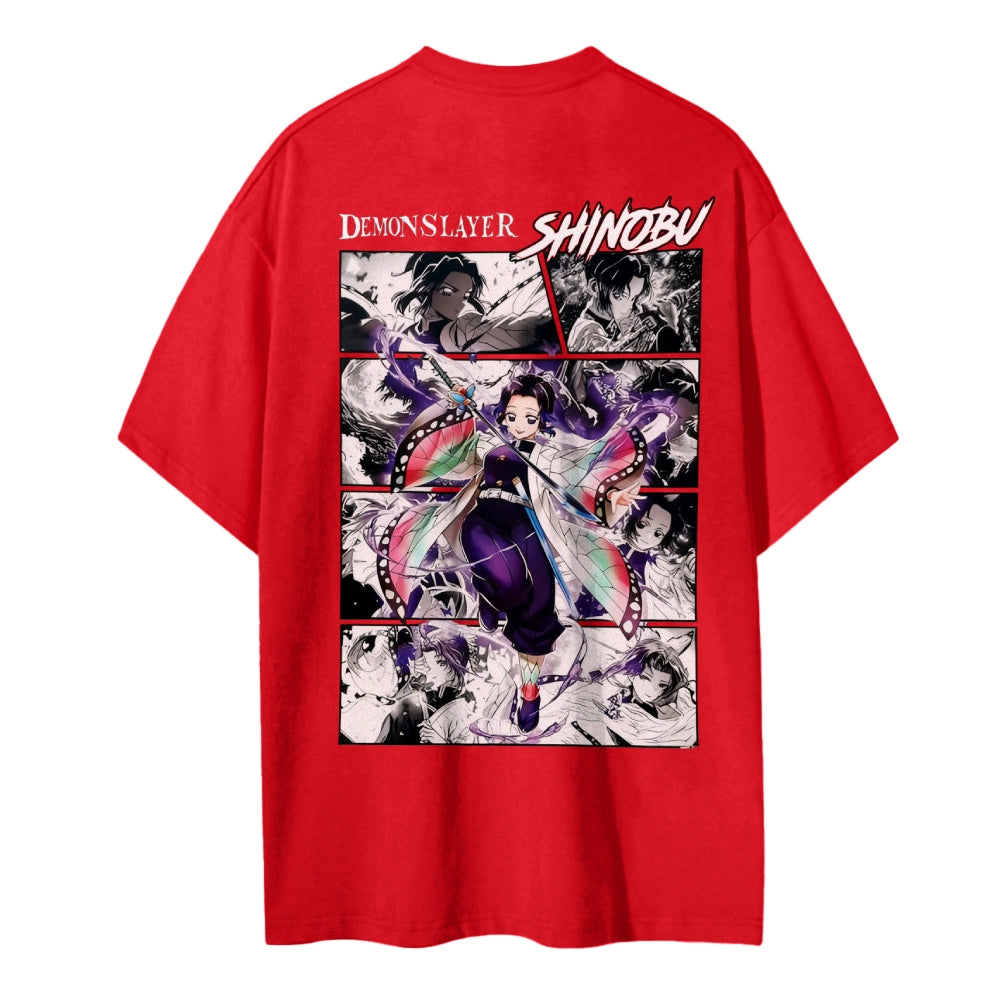 Demon Slayer Cotton Unisex Crew Neck Anime T-Shirt