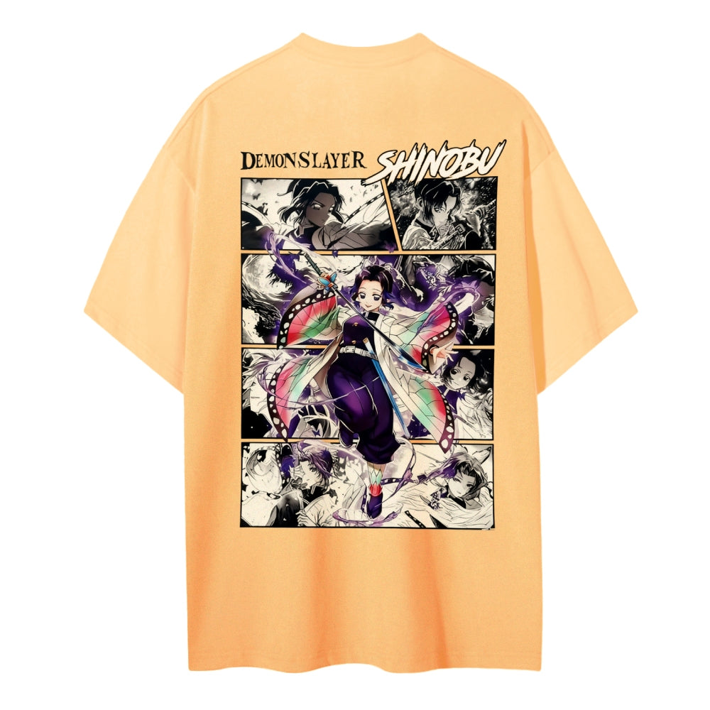 Demon Slayer Cotton Unisex Crew Neck Anime T-Shirt