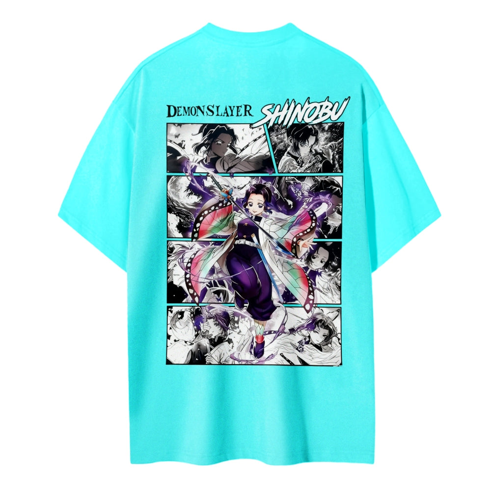 Demon Slayer Cotton Unisex Crew Neck Anime T-Shirt