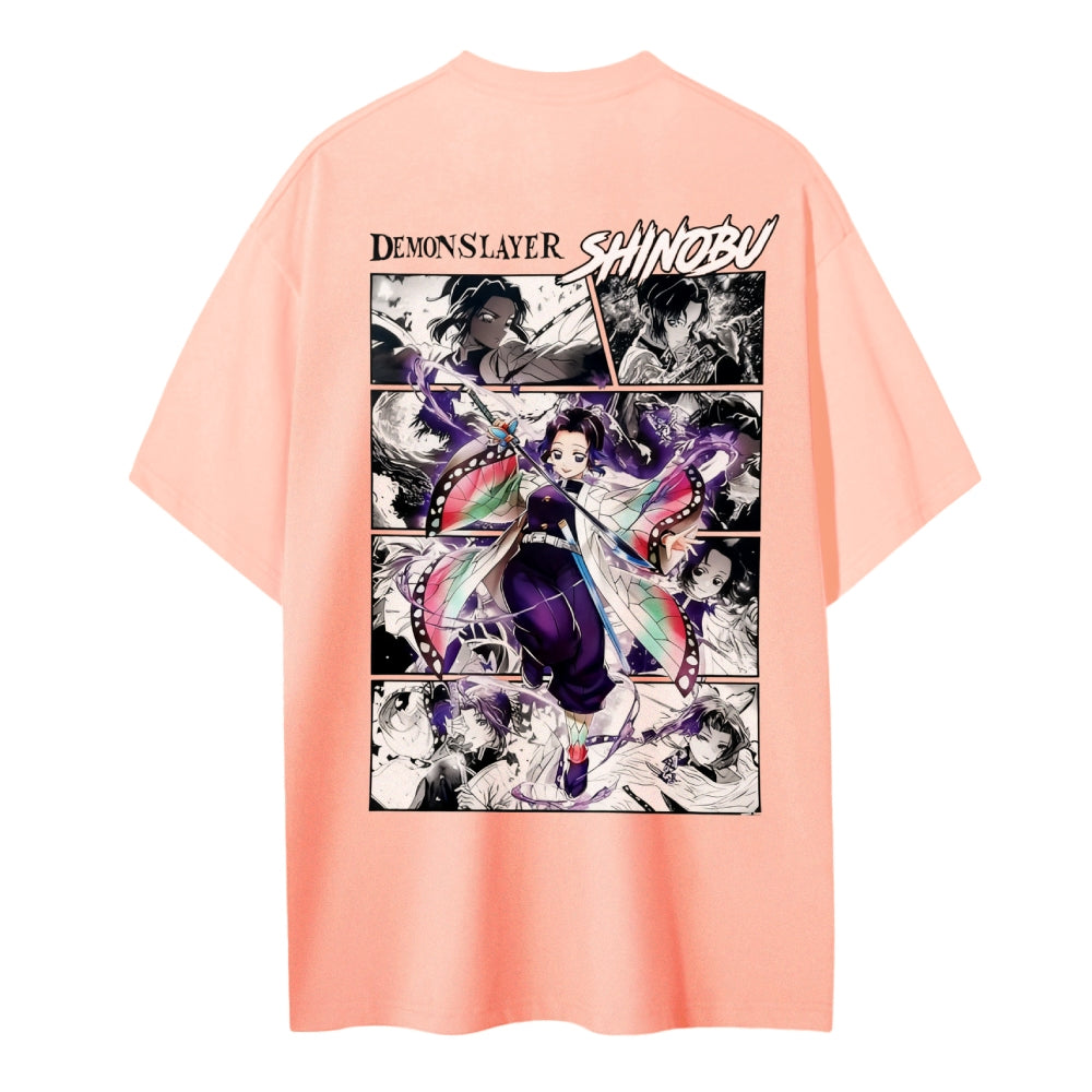 Demon Slayer Cotton Unisex Crew Neck Anime T-Shirt