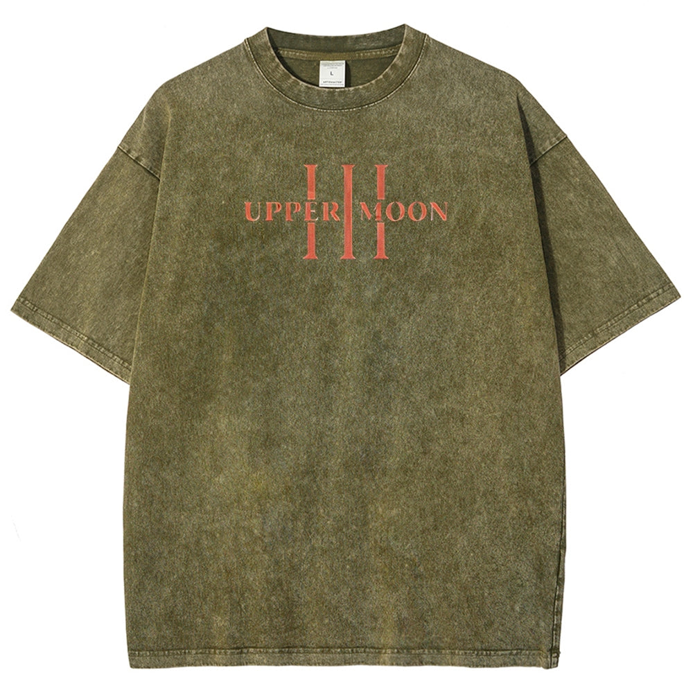 Unisex Fit Washed T-Shirt Demon Slayer