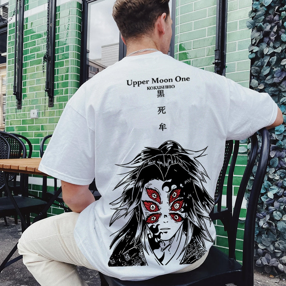 Demon Slayer Cotton Unisex Crew Neck Anime T-Shirt