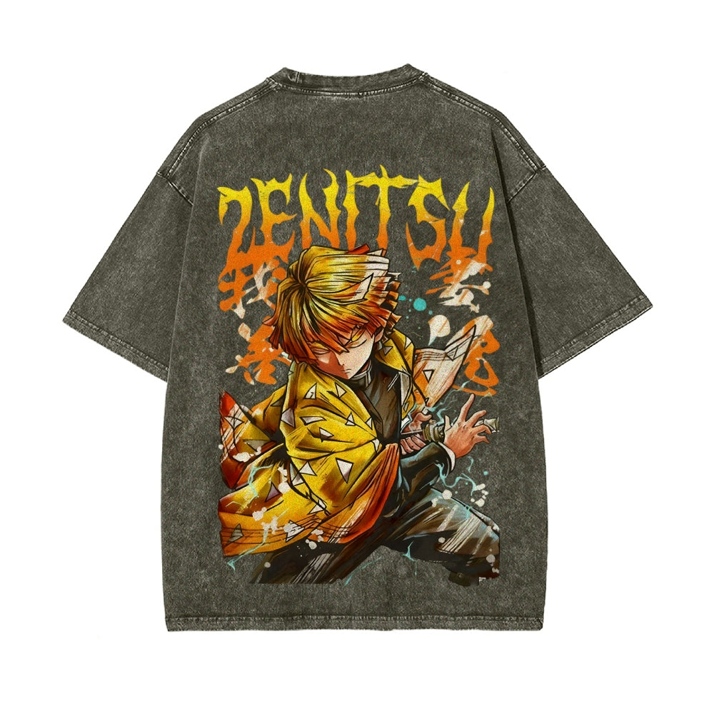 Vintage Oversized T-Shirt Demon Slayer