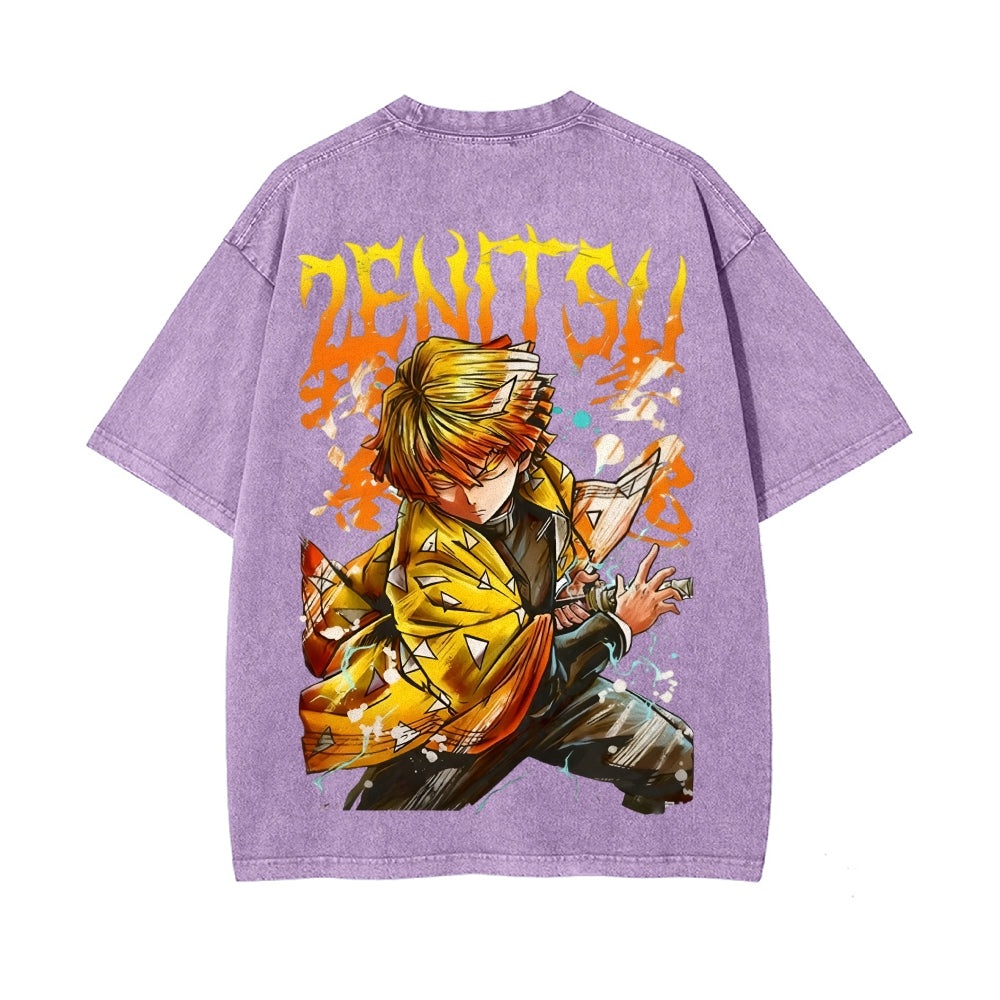 Vintage Oversized T-Shirt Demon Slayer