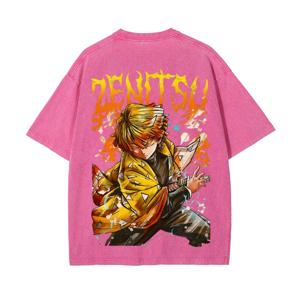 Vintage Oversized T-Shirt Demon Slayer