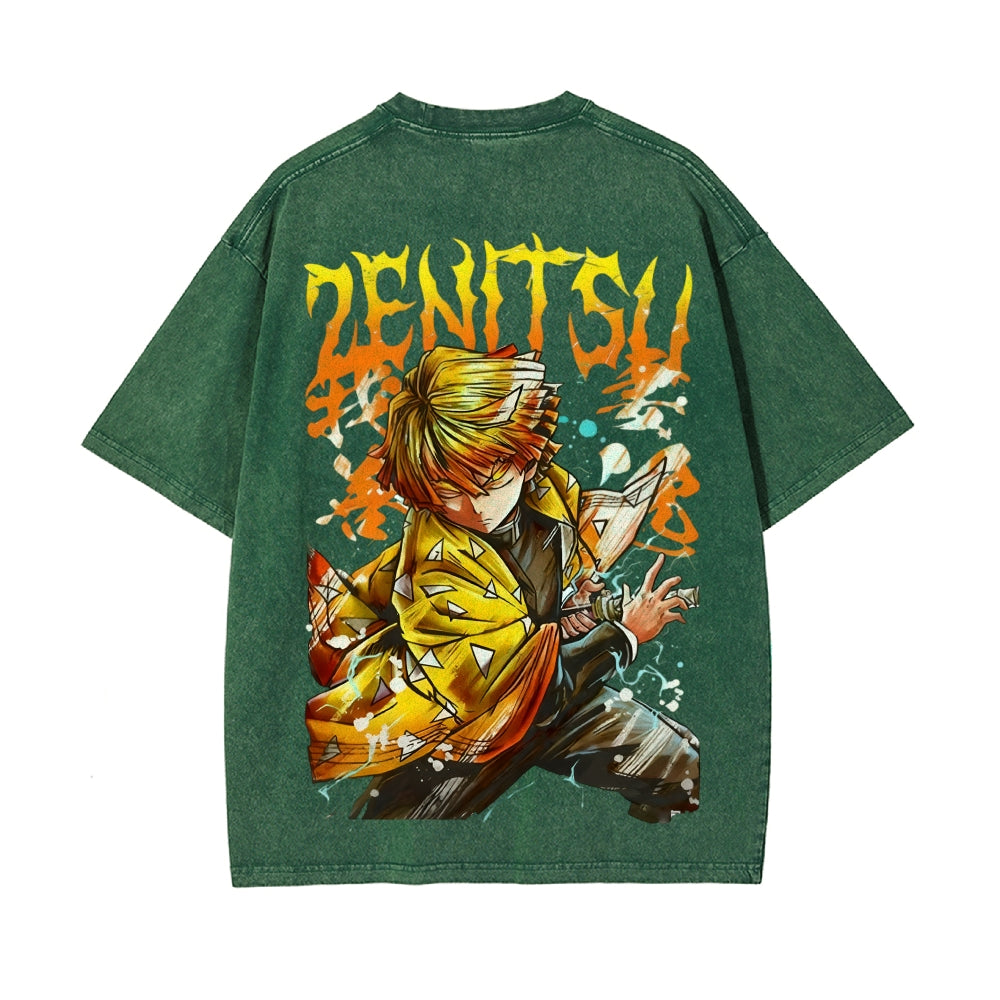 Vintage Oversized T-Shirt Demon Slayer