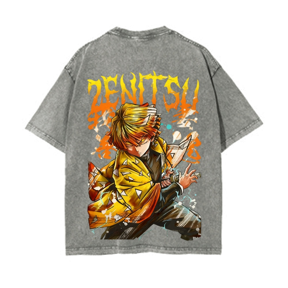 Vintage Oversized T-Shirt Demon Slayer