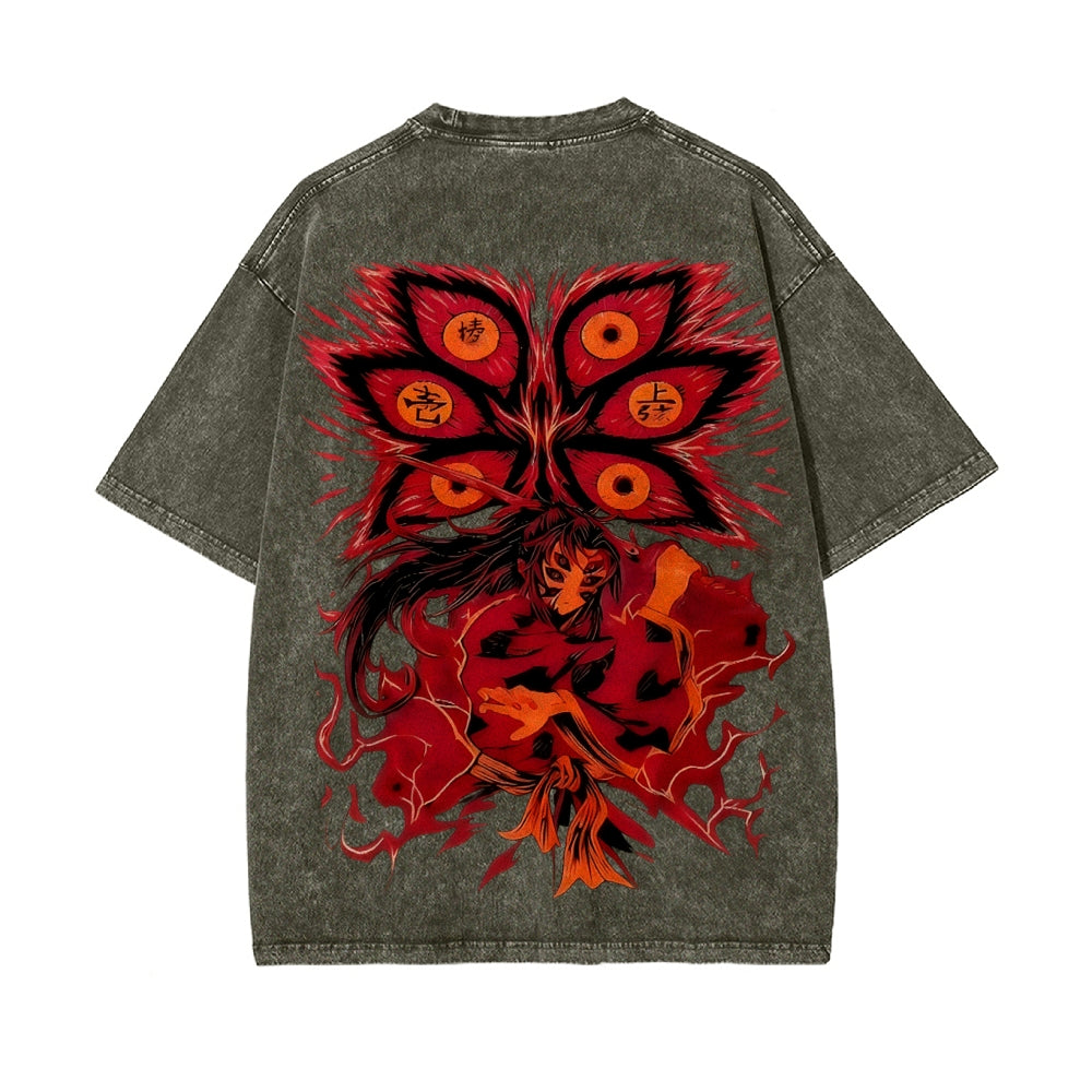 Vintage Oversized T-Shirt Demon Slayer
