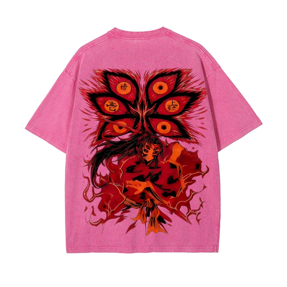 Vintage Oversized T-Shirt Demon Slayer
