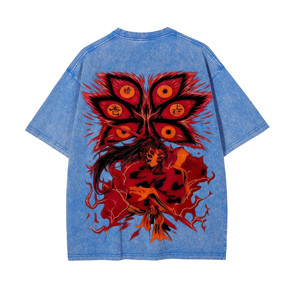 Vintage Oversized T-Shirt Demon Slayer