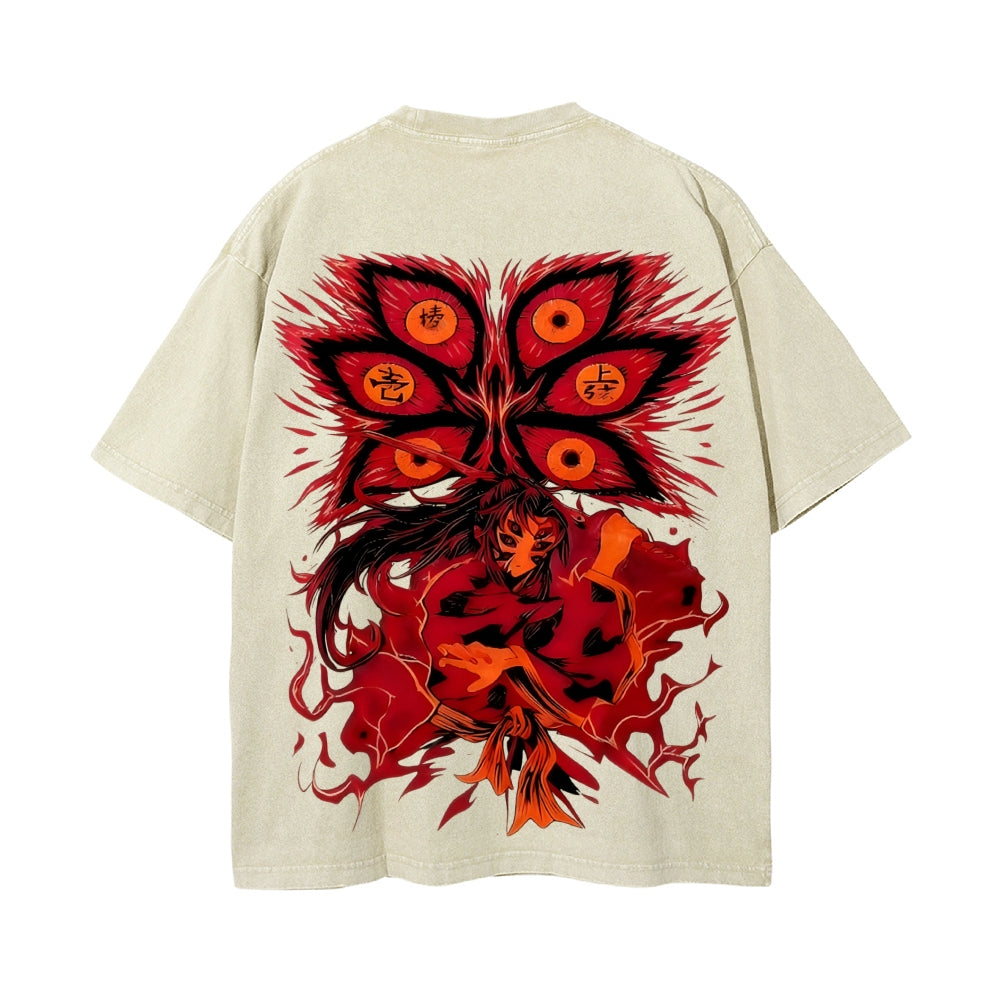 Vintage Oversized T-Shirt Demon Slayer