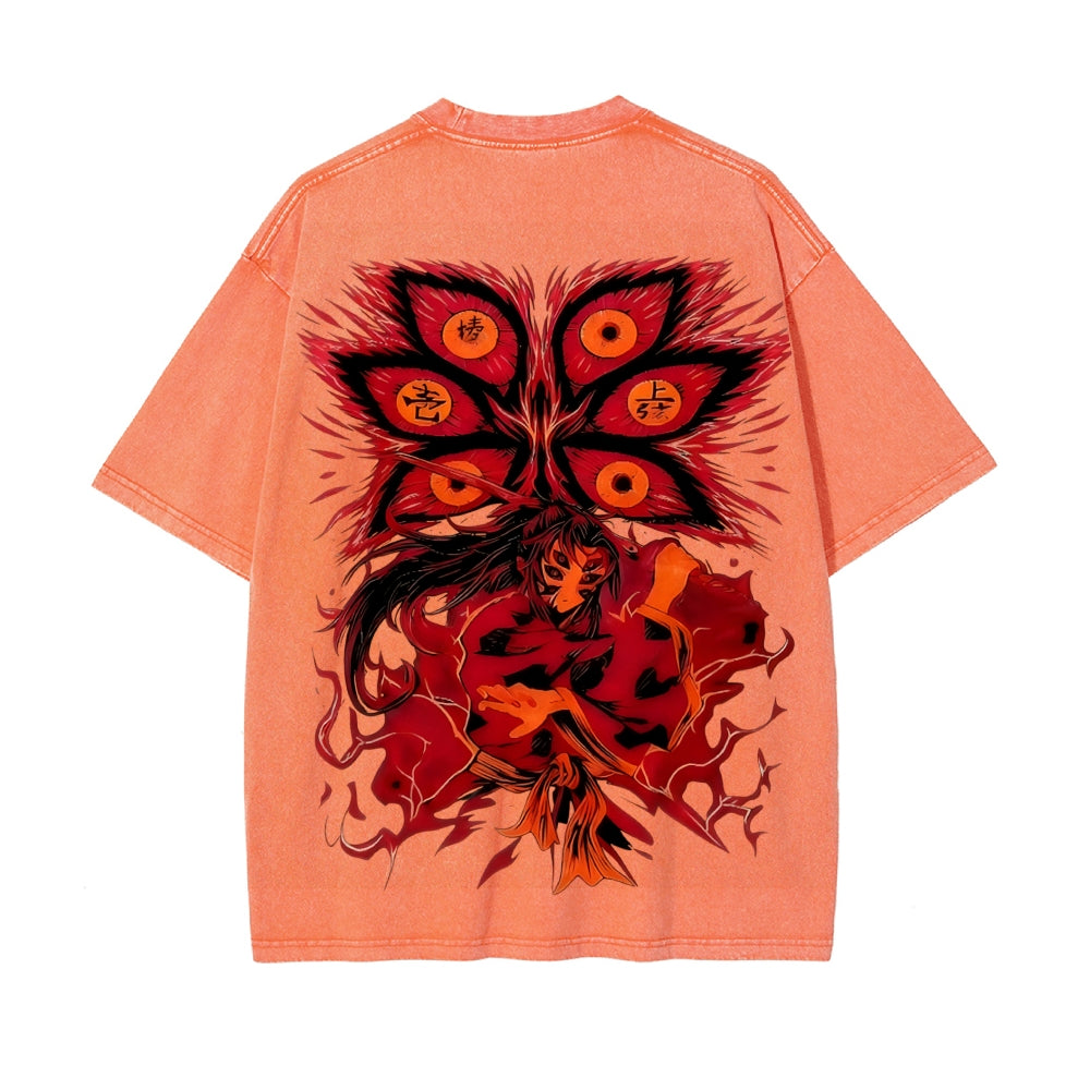 Vintage Oversized T-Shirt Demon Slayer