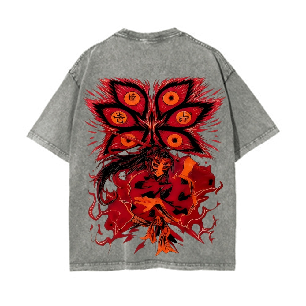 Vintage Oversized T-Shirt Demon Slayer