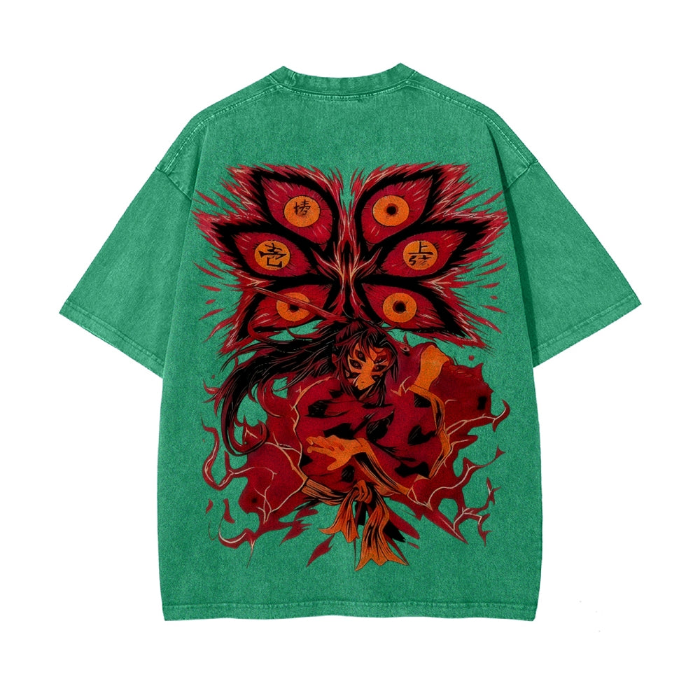 Vintage Oversized T-Shirt Demon Slayer