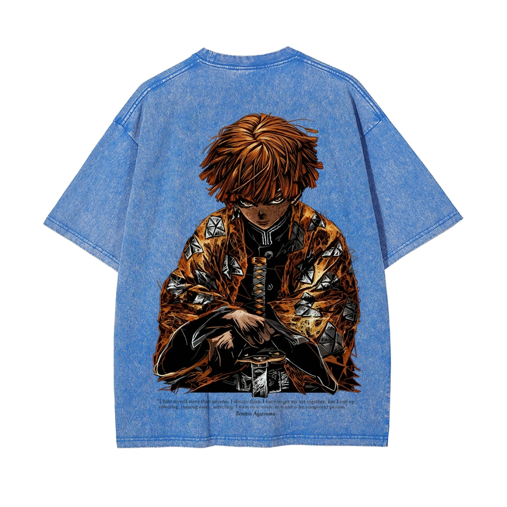 Vintage Oversized T-Shirt Demon Slayer