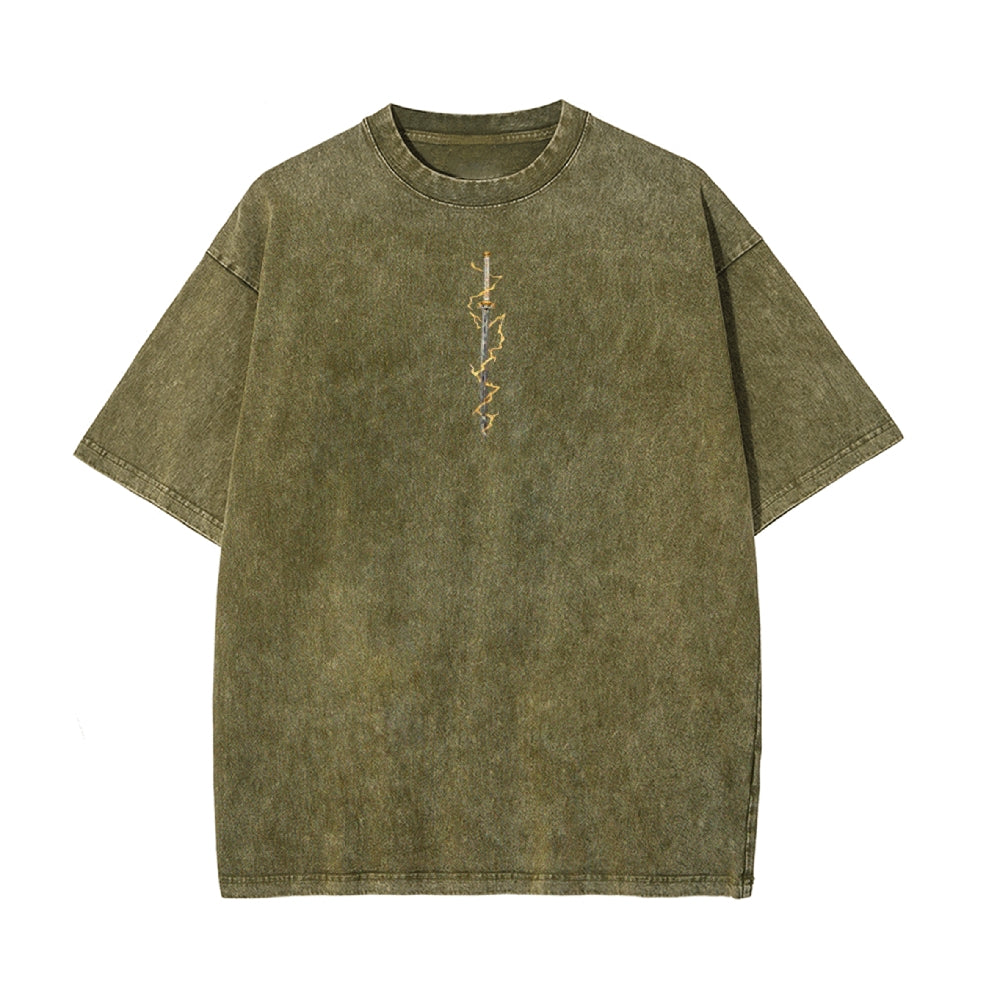 Vintage Oversized T-Shirt Demon Slayer