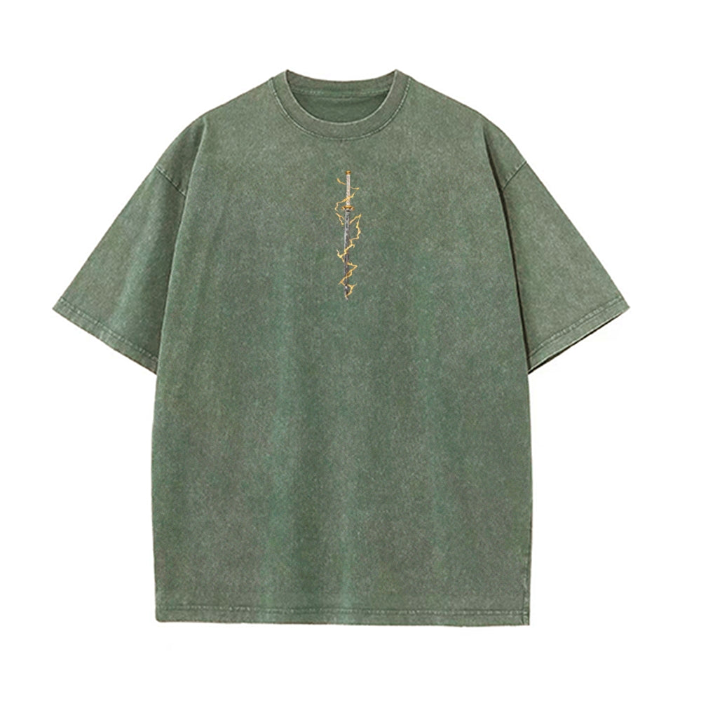 Vintage Oversized T-Shirt Demon Slayer