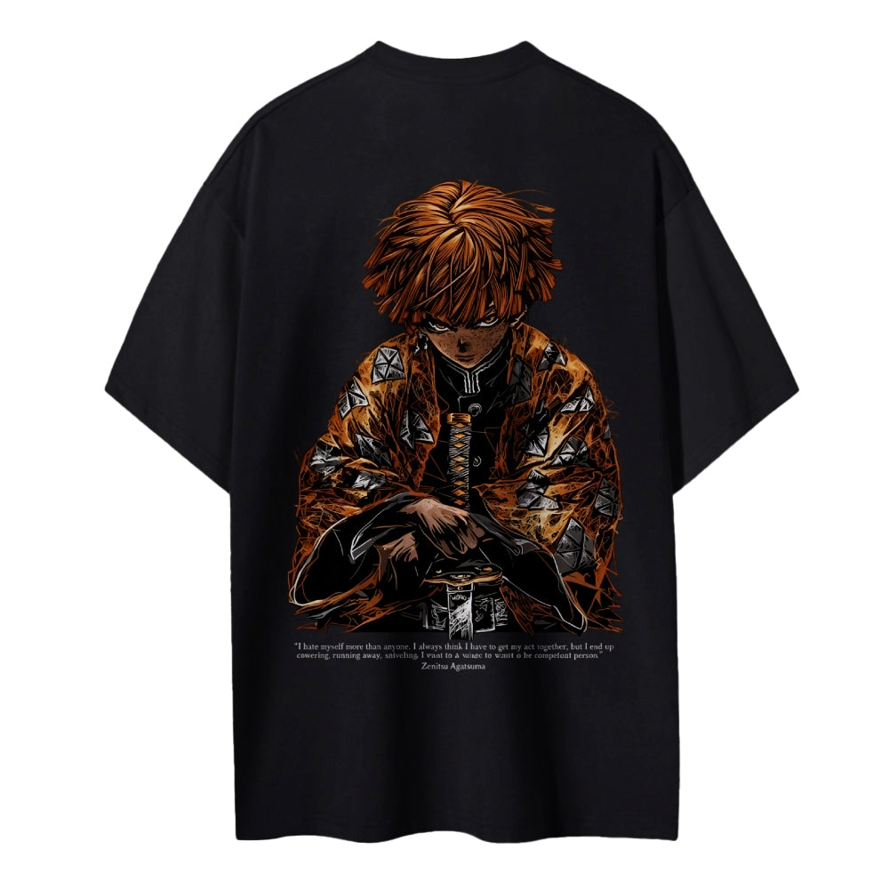 Demon Slayer Cotton Unisex Crew Neck Anime T-Shirt