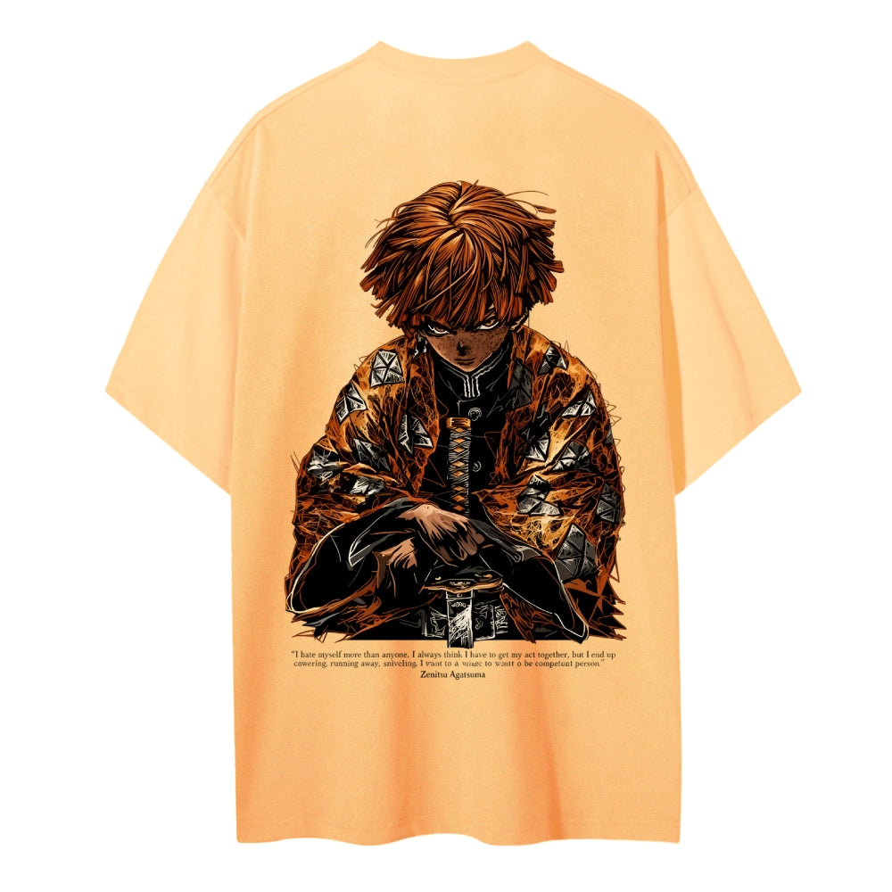 Demon Slayer Cotton Unisex Crew Neck Anime T-Shirt