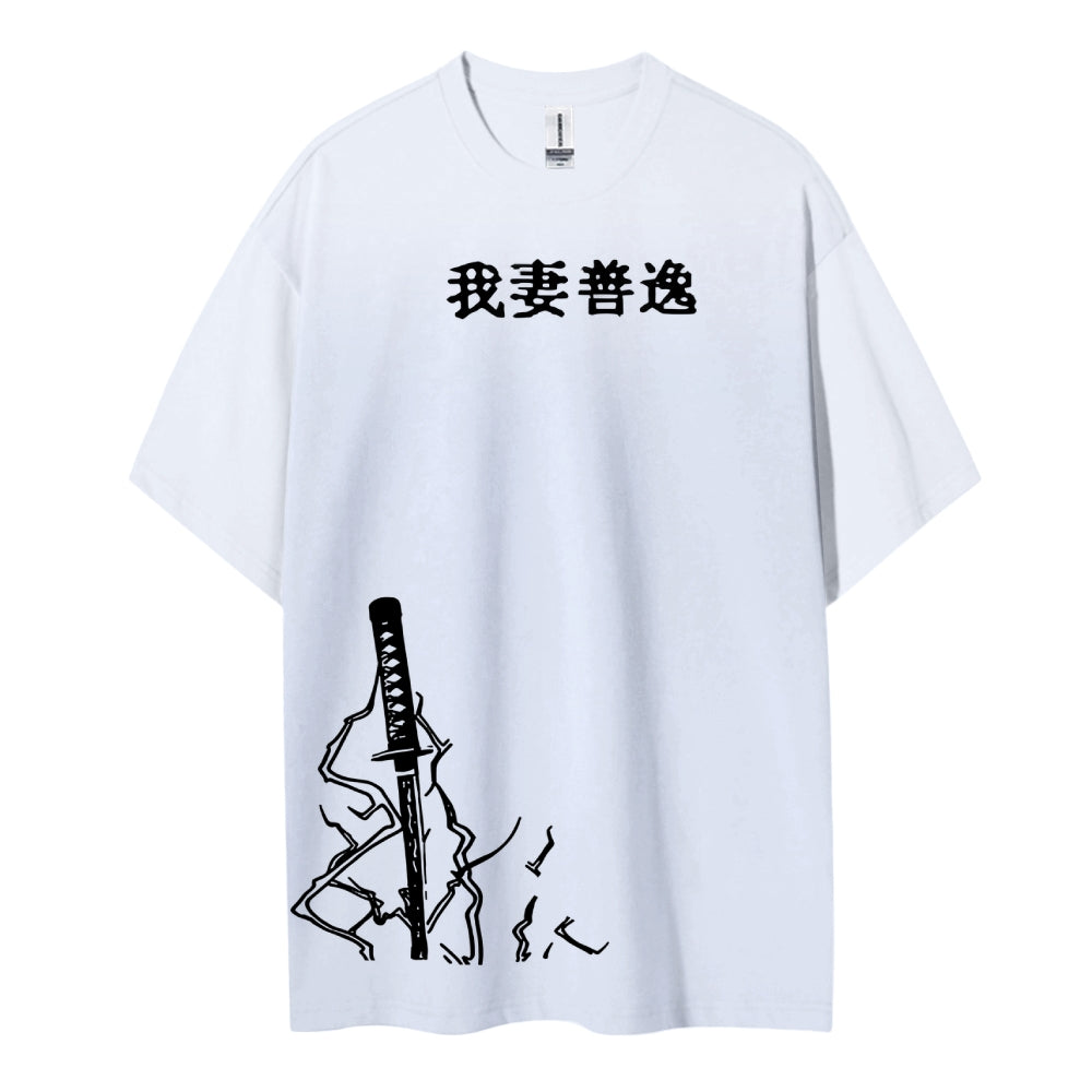 Demon Slayer Cotton Unisex Crew Neck Anime T-Shirt