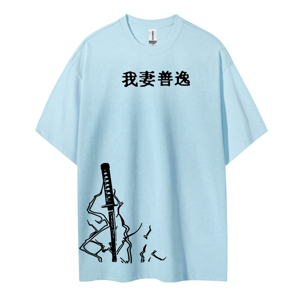 Demon Slayer Cotton Unisex Crew Neck Anime T-Shirt