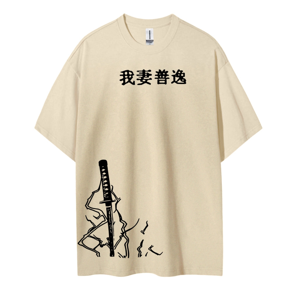 Demon Slayer Cotton Unisex Crew Neck Anime T-Shirt