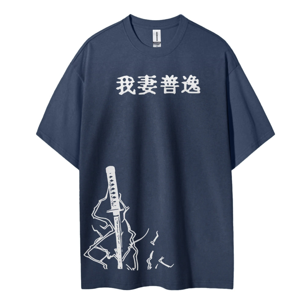 Demon Slayer Cotton Unisex Crew Neck Anime T-Shirt