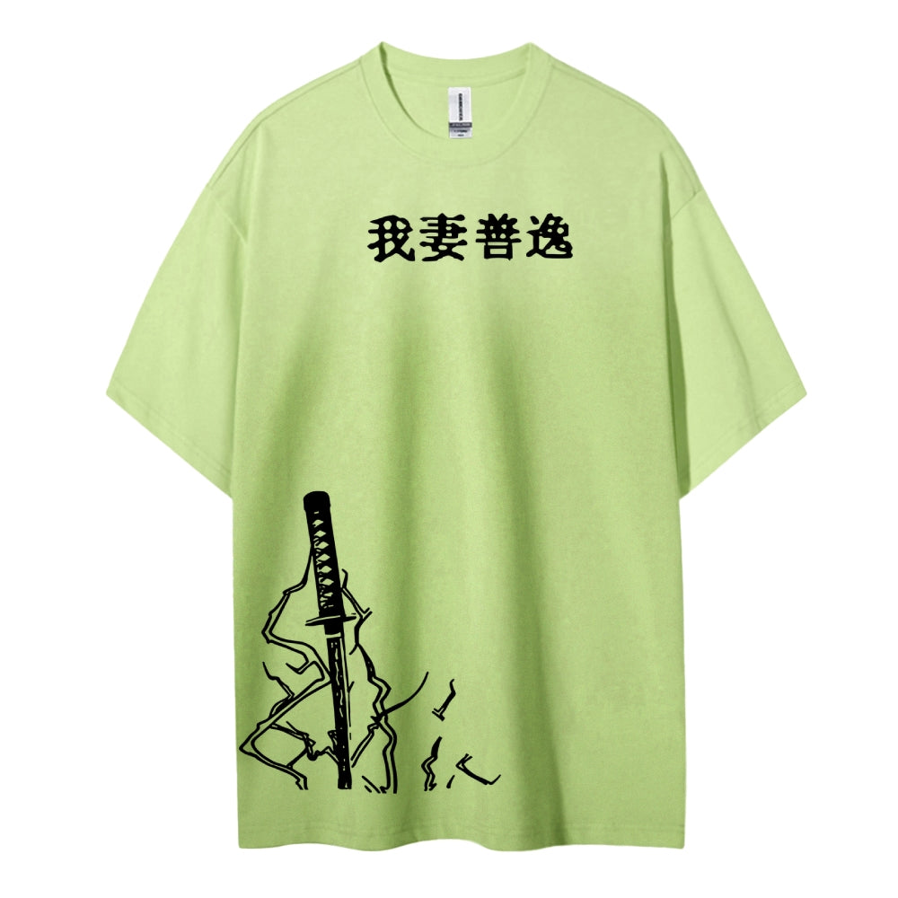 Demon Slayer Cotton Unisex Crew Neck Anime T-Shirt