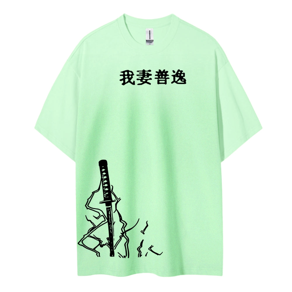 Demon Slayer Cotton Unisex Crew Neck Anime T-Shirt