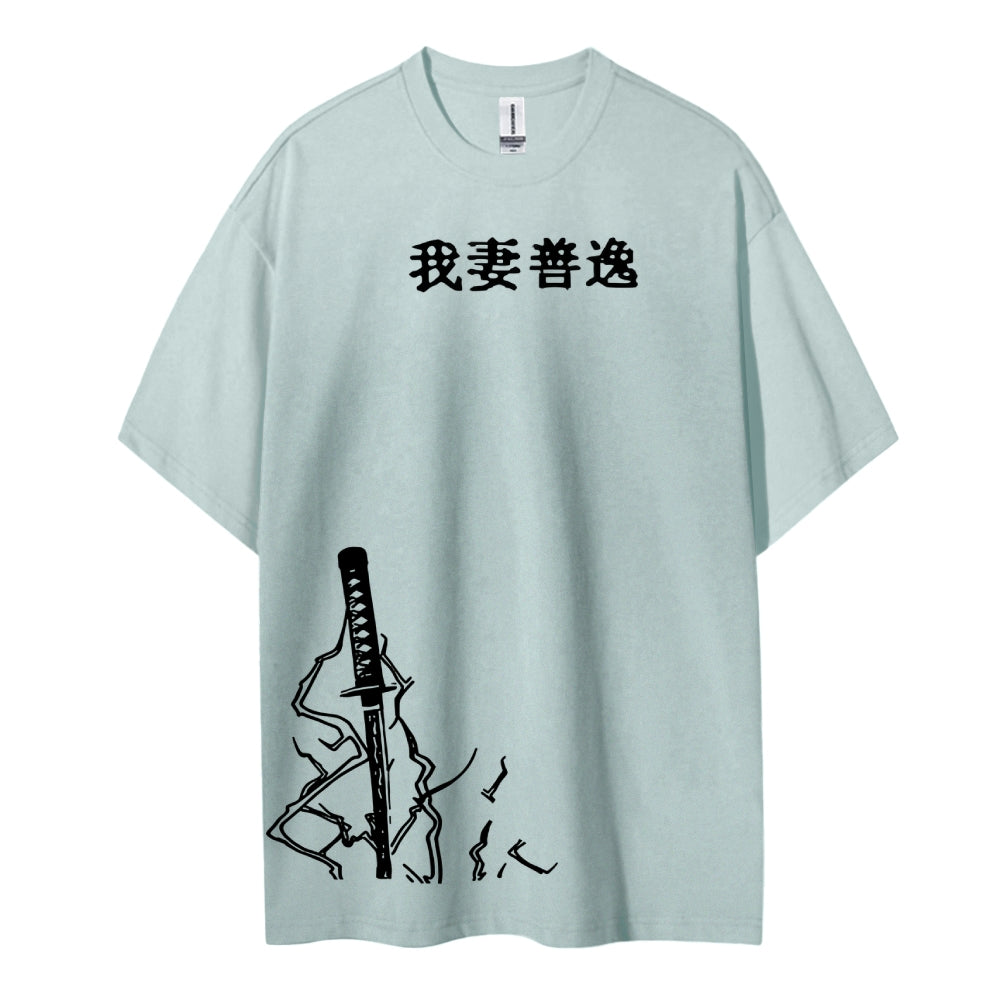 Demon Slayer Cotton Unisex Crew Neck Anime T-Shirt