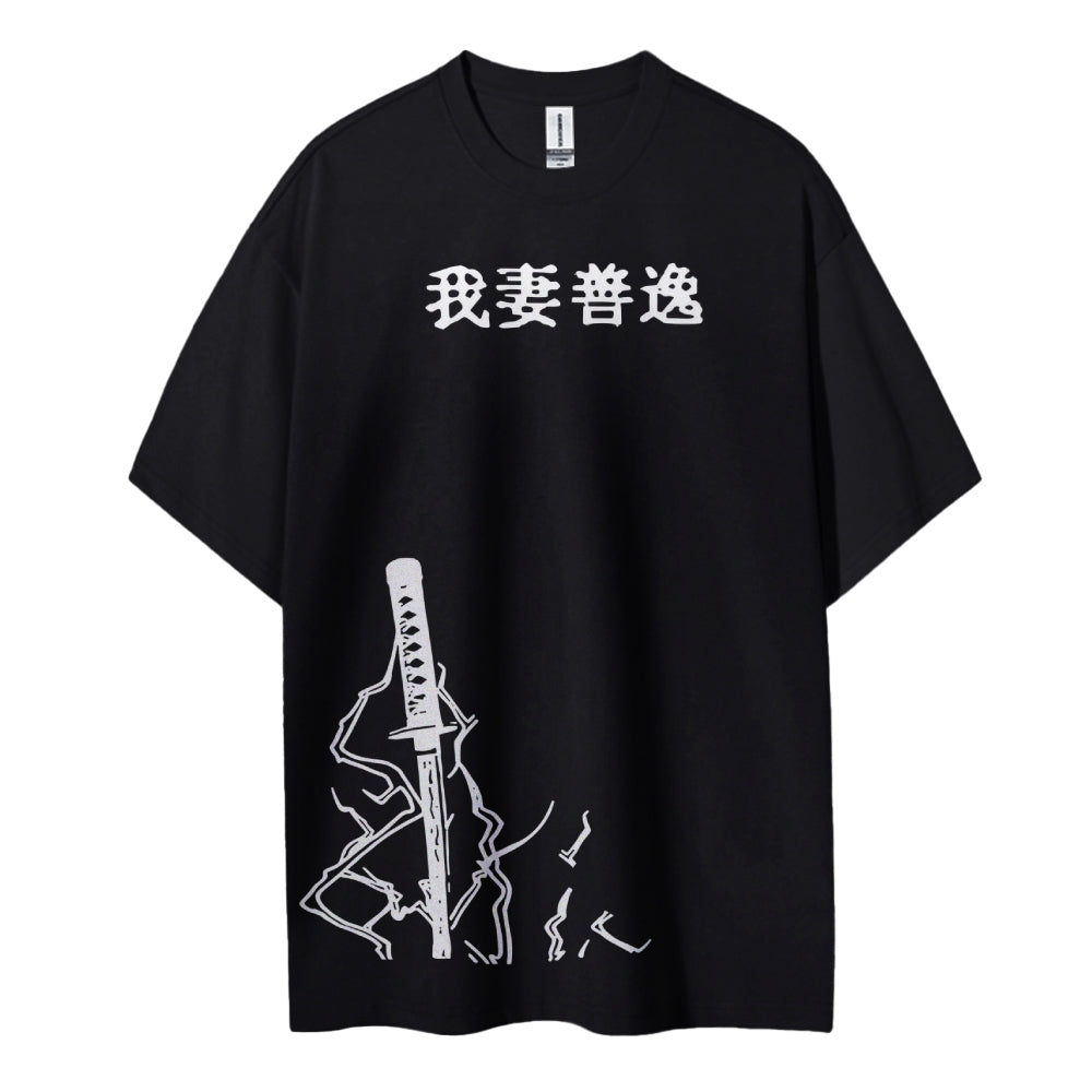 Demon Slayer Cotton Unisex Crew Neck Anime T-Shirt