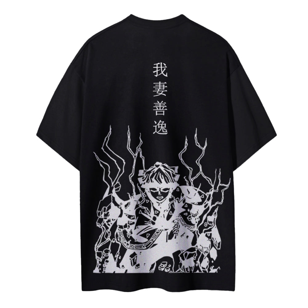 Demon Slayer Cotton Unisex Crew Neck Anime T-Shirt