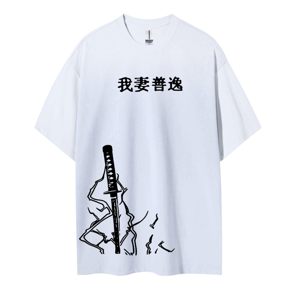 Demon Slayer Cotton Unisex Crew Neck Anime T-Shirt
