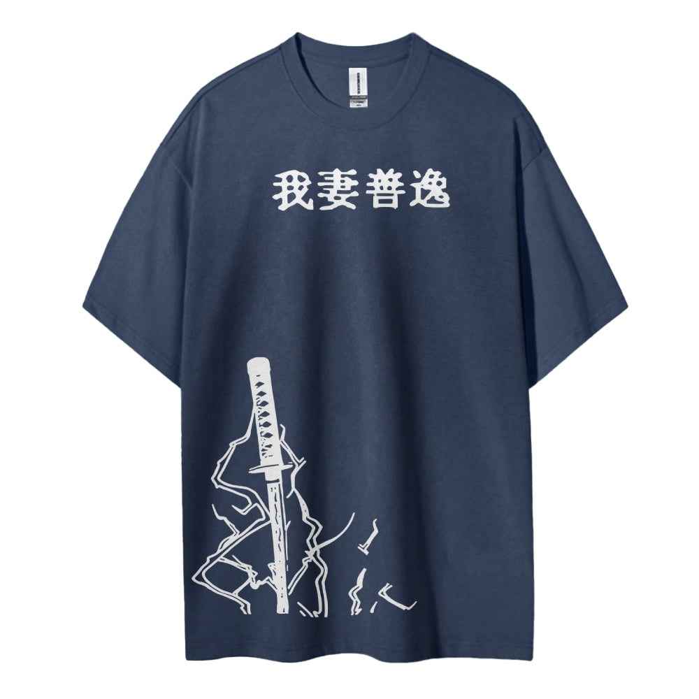 Demon Slayer Cotton Unisex Crew Neck Anime T-Shirt